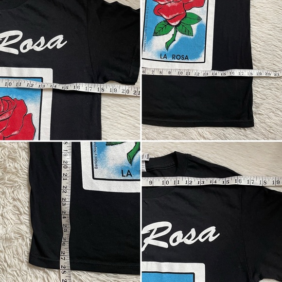 La Rosa loteria mexican bingo graphic tee - Picture 8 of 11